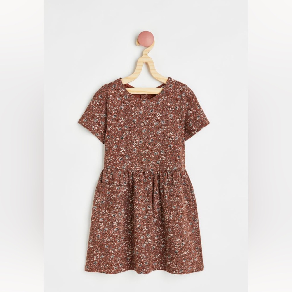 H&M Cotton Floral Dress